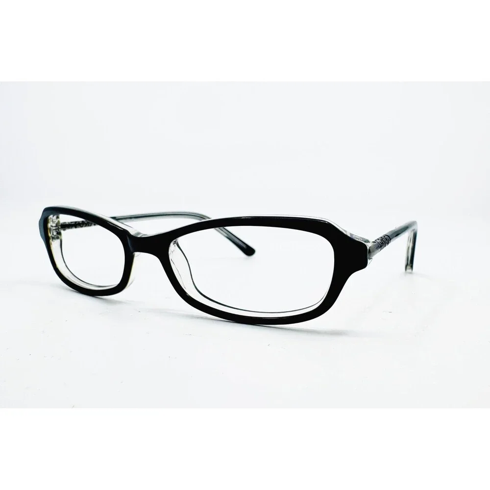Sight for Students Eyeglass Frames Kids Black Onyx Crystal SFS5006 125 48-13